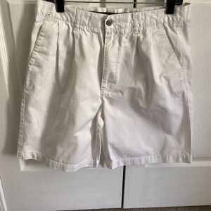 Men’s PACO JEANS WHITE CHINO CASUAL SIZE 34 SHORTS INSEAM 8.5”, Rise 12.5”